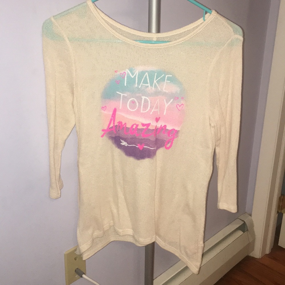 Long sleve shirt